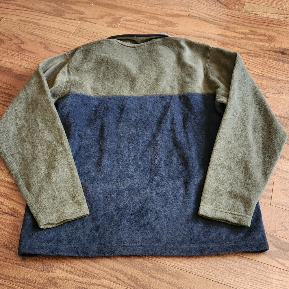 NWT Columbia Steens Mountain Half Snap Two-Toned Fleece Pullover Men's Size XL - Picture 2 of 6